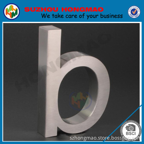 3D stainless steel letters for advertising and decorateing